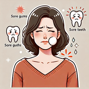아프진 않은데 크라운입냄새