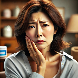 과일먹다어금리자극으로잇몸이아파요