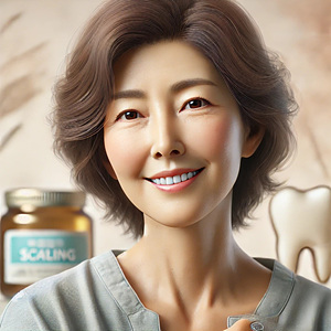 노화로잇몸이내려가서음식물이끼는경우는