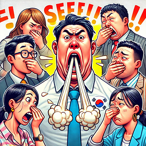 아랫니를 올려서 블랙트라이앵글