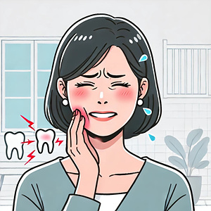 잇몸이 내려 앉아 치아 흔들림