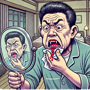 입냄새 자꾸 앉고 싶고